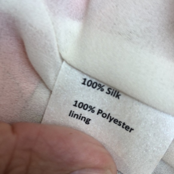 sara Campbell silk dress floral print fully lined - Picture 10 of 10